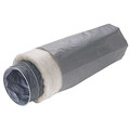 8" x 8 Ft. Triple Lock Acoustic Aluminum Duct w/ Poly Sleeve (R4.2)