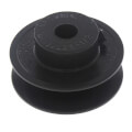 1 Groove Cast Iron Variable Pitch Sheave w/ 1/2" Bore, 2-1/2" OD