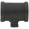 Product Image of 1-1/4" x 1-1/4" x 1/4" Black Reducing Tee