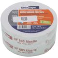 Product Image of SF 685 ShurMASTIC Silver Printed Mastic Foil Tape (3" x 100')