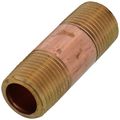 Product Image of 1/2" x 2-1/4" Brass Nipple (Lead Free)