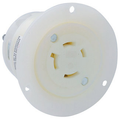 Product Image of 20A, 120/208V Flanged Outlet Locking Receptacle, Industrial Grade