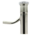 Product Image of 1-1/2" × 8" Slip-Joint Trap Primer Tailpiece, 20 Gauge (Chrome Plated)
