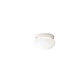 Product Image of Ceiling Space 7.5" 1 Light Flush Mount w/ White Globe (White)