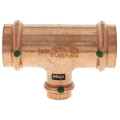 Product Image of 2-1/2" x 2-1/2" x 1-1/2" ProPress XL-C Copper Tee (Lead Free)