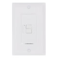 Product Image of Radiant Spec-Grade Dead Front Self-Test GFCI Receptacle, NEMA 5-20R, 20A - White (125V)