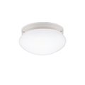 Product Image of Ceiling Space 9.25" 1 Light Flush Mount (White)