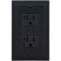 Product Image of Radiant Spec-Grade Self-Test GFCI Receptacle - Black (20A)