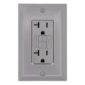 Product Image of Radiant Spec-Grade Self-Test GFCI Receptacle - Gray (20A)