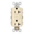 Product Image of Radiant Spec-Grade Self-Test GFCI Receptacle - Light Almond (20A)