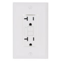 Product Image of Radiant Spec-Grade Weather-Resistant Self-Test Duplex GFCI Receptacle, NEMA 5-20R - White (20A)