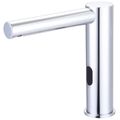Product Image of Single-Hole Battery-Powered Electronic Sensor Faucet, 5-3/16" Spout Reach, 0.5 GPM (Chrome)