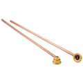 E-Z Install Wall Mount Faucet Line Kit With 3/8" Copper Tubing (14" Long)