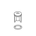 Product Image of Stopper Assembly (Vibrant French Gold), K-21318-AF