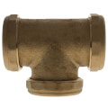 Product Image of 1-1/2" 3-Way Tee with Nut & Washer (Rough Brass)