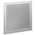 Product Image of 20" x 20" (Wall Opening Size) White Steel Fixed-Bar Filter Grille (96AFBT Series)