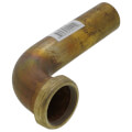 Product Image of 1-1/2" X 24" Rough Brass Slip Joint Waste Bend, 20 GA w/ Nuts & Washers