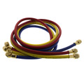 Product Image of PLUS II 3-Pack Charging Hoses w/ 1/4" HAV Standard Fitting (60" Length)