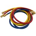 Product Image of PLUS II 3-Pack Charging Hoses w/ 1/4" HAV Standard Fitting (60" Length)