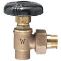Product Image of 3/4" (Sweat x Male Union) Hot Water Angle Radiator Valve, HWA-CXTMU