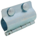 Product Image of 1" Hinged Steel Pipe Clamp