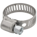 Product Image of 7/16"- 1" #8 Stainless Steel Worm Gear Hose Clamp w/ Carbon Screw