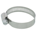 Product Image of 1"- 2" #24 Stainless Steel Worm Gear Hose Clamp w/ Carbon Screw