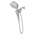 Product Image of Verso Chrome Infinite Function 7" Diameter Spray Head w/ Handshower, 60" Hose, Magnetix, 1.75 Gpm, 220C2EP