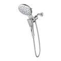 Product Image of Verso Spot Resist Brushed Nickel Infinite Function 7" Diameter Spray Head w/ Handshower, 60" Hose, Magnetix, 1.75 Gpm, 220C2EPSRN