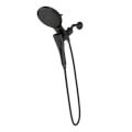 Product Image of Verso 7" Diameter 8-Spray Pattern Spray Head w/ Handshower and Infinite Dial (Matte Black), 220C3EPBL