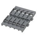 Product Image of 5-Gang Mounting Carrier for Levered Inline Splicing Connectors (Gray)