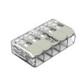 Product Image of 5-Conductor Compact Splicing Lever Nut Connector for Ex Applications, 24-12 AWG (Box of 25)