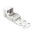 Product Image of 1-Gang 221 Series 2-Conductor Mounting Carrier for Panel Mount, 24-12 AWG (White)