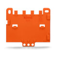 Product Image of Snap-On Strain Relief Plates for 221-500 or 222-500 Mounting Carriers, Pack of 10 (Orange)