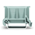 Product Image of Angled DIN-rail Adapter for 221-500 or 222-500 Mounting Carriers (Gray)