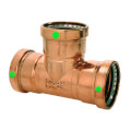 Product Image of 2-1/2" x 3/4" x 2-1/2" ProPress XL-C Copper Tee (Lead Free)