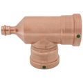 Product Image of 3" x 3/4" x 3" ProPress XL-C Copper Tee (Lead Free)
