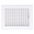Product Image of 8" x 6" (Wall Opening Size) White Sidewall/Ceiling Register (A618MS Series)