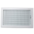 Product Image of 14" x 8" (Wall Opening Size) White Sidewall/Ceiling Register (A618MS Series)
