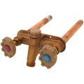 Product Image of Model 22 6", 1/2" x 3/4" Sweat Inlet Hot & Cold Anti-Siphon Wall Faucet w/ Metal Handle