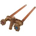 Product Image of Model 22 14", 1/2" MPT x Sweat Inlet Hot & Cold Anti-Siphon Wall Faucet w/ Metal Handle