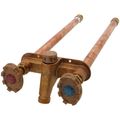 Product Image of Model 22 12", 1/2" FPT x 3/4" MPT Inlet Hot & Cold Anti-Siphon Wall Faucet w/ Metal Handle