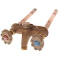Product Image of Model 22 14", 1/2" FPT x 3/4" MPT Inlet Hot & Cold Anti-Siphon Wall Faucet w/ Metal Handle