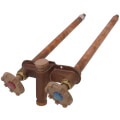 Product Image of Model 22 12", 1/2" Expansion PEX Inlet Anti-Siphon Wall Faucet w/ Metal Handle
