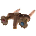 Product Image of Model 22 4", 1/2" Expansion PEX Inlet Anti-Siphon Wall Faucet w/ Metal Handle