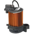 Product Image of 1/3 HP Manual Aluminum Submersible Sump Pump - 115v - 25 ft Cord