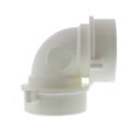 Product Image of 1-1/2" x 1-1/2" 90° Elbow - White