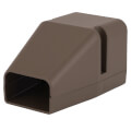 Product Image of 3" SpeediChannel Duct End (Brown)