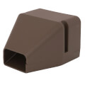 Product Image of 4" SpeediChannel Duct End (Brown)