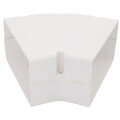 Product Image of 6" SpeediChannel 45-Degree Flat Bend (White)
